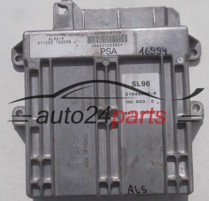 ECU CENTRALITA DE MOTOR CITROEN PEUGEOT 1.4 SAGEM 21649800-5, 216498005, 9632520380 