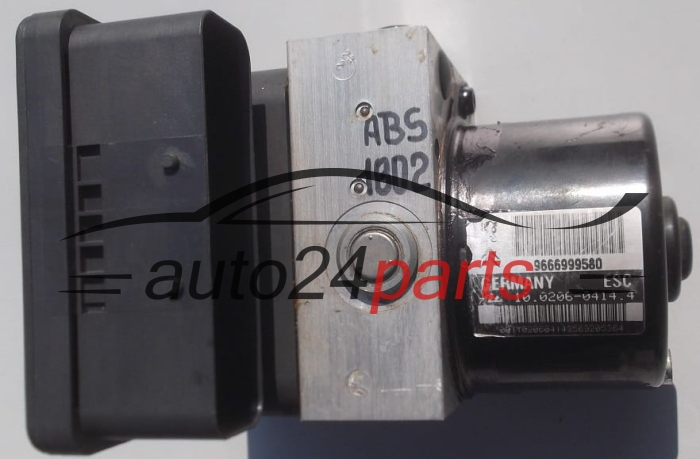 ABS CENTRALINA POMPA CITROEN C3 PICASSO 1.6 HDI 9666999580, ATE 10.0206-0414.4, 10.0960-3924.3