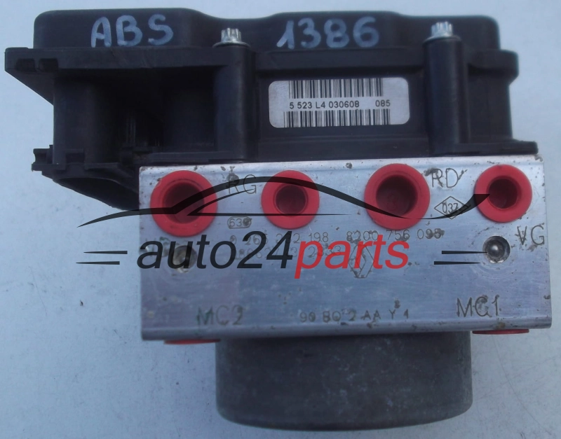 ABS CENTRALINA POMPA DACIA SANDERO BOSCH 0 265 232 198, 0265232198, 8200 756 095, 8200756095, 0 265 800 584, 0265800584 