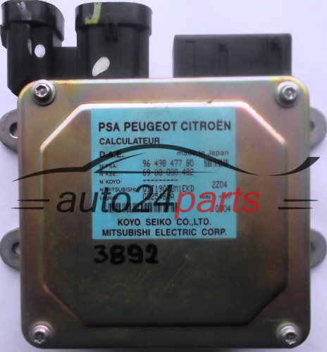 Μονάδα ελέγχου του συστήματος διεύθυνσης  CITROEN PEUGEOT 96 498 477 80, 69 00 000 482/--A