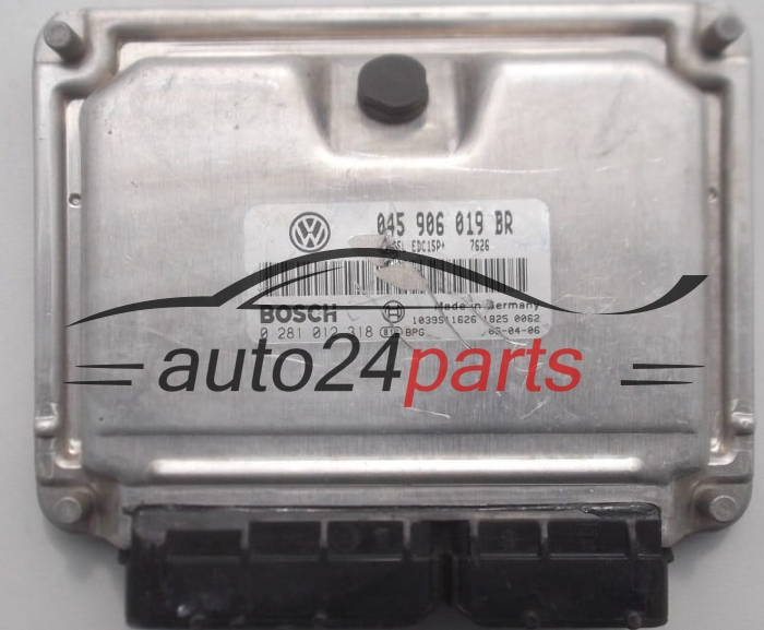 MOTORSTEUERGERÄT ECU STEUERGERÄT SEAT IBIZA SKODA FABIA OCTAVIA 1.4 TDI BNM 045 906 010 BR, 045906019BR, BOSCH 0 281012 318, 0281012318, 1039S11626