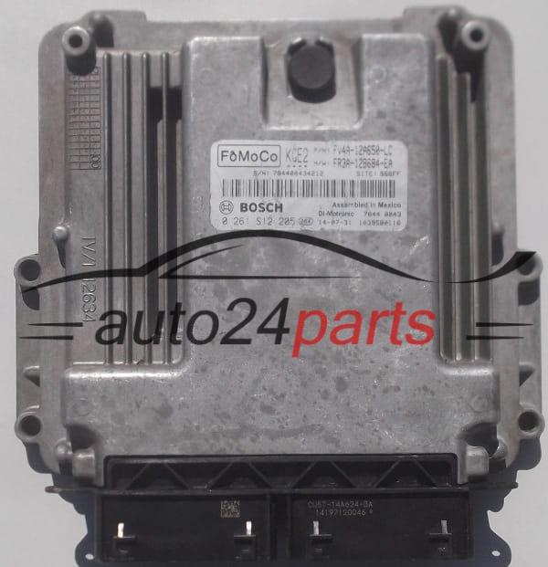 Μονάδα Ελέγχου Κινητήρα FORD BOSCH 0 261 S12 205, FoMoCo FV4A-12A650-LC, FR3A-12B684-EA