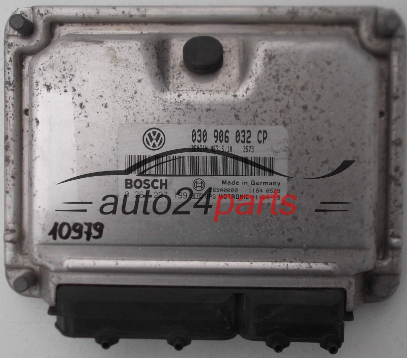 CENTRALINA DO MOTORE VW VOLKSWAGEN LUPO 1.0 AUC 030906032CP, 030 906 032 CP, BOSCH 0261207199, 0 261 207 199, BENZIN ME7.5.10 4702, 1039S01131