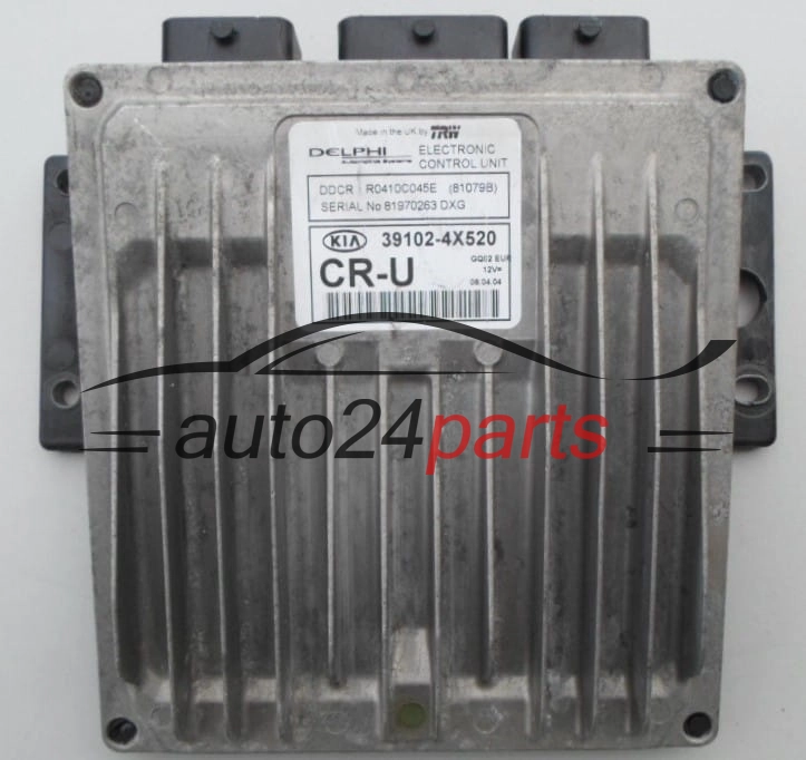 ECU ENGINE CONTROLLER KIA CARNIVAL 2.9 CRDI Delphi R0410C045E, 39102-4X520