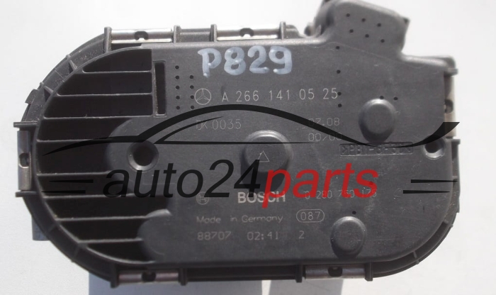 PRZEPUSTNICA POWIETRZA MERCEDES BOSCH 0 280 750 175, 0280750175, A 266 141 05 25, A2661410525