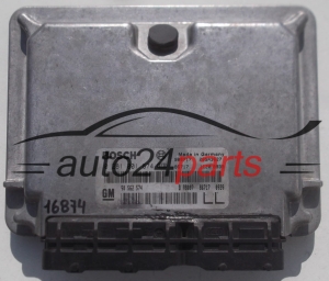 ECU CENTRALITA DE MOTOR OPEL ASTRA VECTRA ZAFIRA 2.0 BOSCH 0 281 001 674, 0281001674, GM 90 562 574 LL, 90562574LL, 90562574