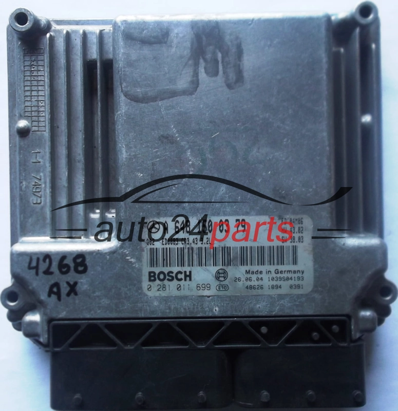 KOMPUTER STEROWNIK SILNIKA MERCEDES W211 E320 CDI A6481500379