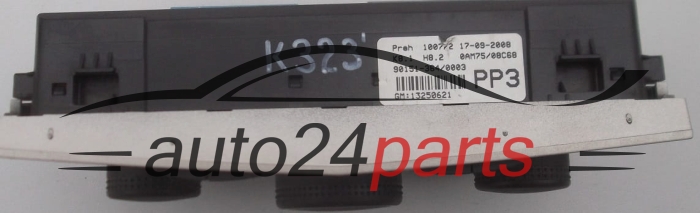 HEATING AND AIR CONDITIONING CONTROL OPEL ASTRA H ZAFIRA 13250621 PP3 