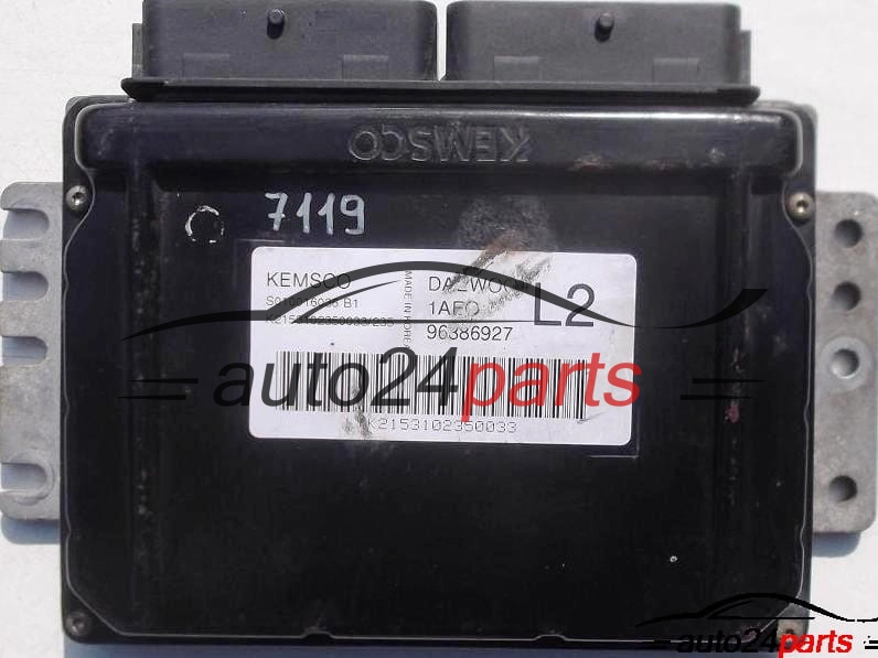 CALCULATEUR MOTEUR DAEWOO S010016036 B1