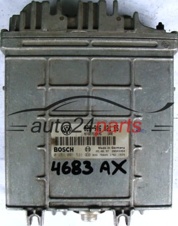 CENTRALINA DO MOTORE VW VOLKSWAGEN SHARAN 1.9 TDI 028906021ES, 028 906 021 ES BOSCH 0281001531, 0 281 001 531
