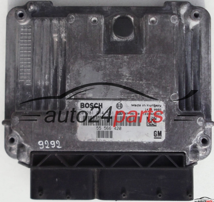 ΜΟΝΑΔΑ ΕΛΕΓΧΟΥ ΚΙΝΗΤΗΡΑ SAAB 9-3 1.9, BOSCH 0281014551, 55566420