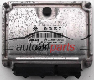 ECU ENGINE CONTROLLER VW VOLKSWAGEN LUPO 1.0 030906032CP, 030 906 032 CP, BOSCH 0261207199, 0 261 207 199, BENZIN ME7.5.10 4702 