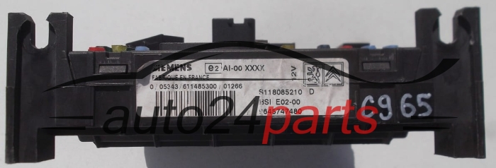 CENTRALKA MODUL STEROWNIK KOMFORTU CITROEN PEUGEOT SIEMENS S118085210D