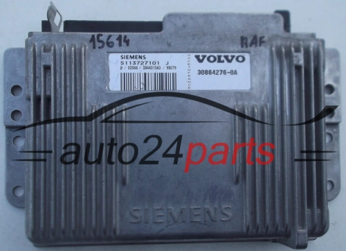 KOMPUTER STEROWNIK SILNIKA VOLVO S40 V40 2.0 SIEMENS S113727101J, S113727101 J, 113727101, 30864276-0A