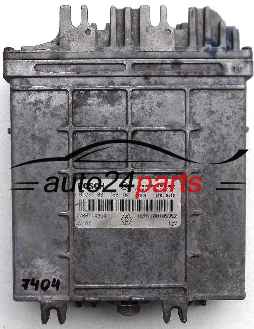 RENAULT LAGUNA 1.9 BOSCH 0 281 001 766, 0281001766, 28SA3860, HOM7700105952, 7700114354