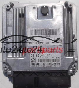 Μονάδα Ελέγχου Κινητήρα AUDI A6 3.0 TDI BOSCH 0 281 013 173, 0281013173, 4F0 907 401 B, 4F0907401B, 4F0 910 402 N, 4F0910402N, EDC16CP 