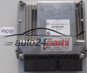 KOMPUTER STEROWNIK SILNIKA BMW X3 2.0 BOSCH 0 281 013 924, 0281013924, DDE 7 811 111, 7811111, DDE7811111 - 19038