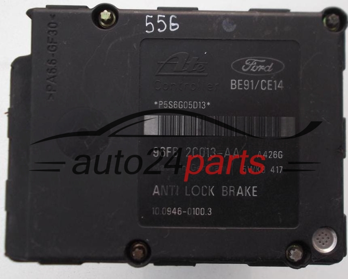 Pompa ABS i sterownik FORD ESCORT 96FB2M110AB 1002040074 96FB2C013AA 10094601003