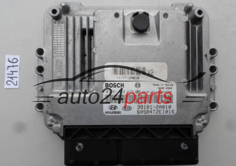KOMPUTER STEROWNIK SILNIKA KIA PICANTO 1.1 CRDI BOSCH 0281012633, 0281 012 633, X2, 39107-2A010, 391072A010, 39101-2A010, 391012A010, 60SA4T2EI01S 