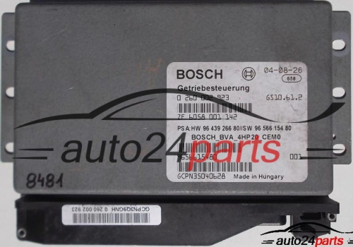 BOITE DE VITESSES AUTOMATIQUE PEUGEOT 407, BOSCH 0 260 002 923