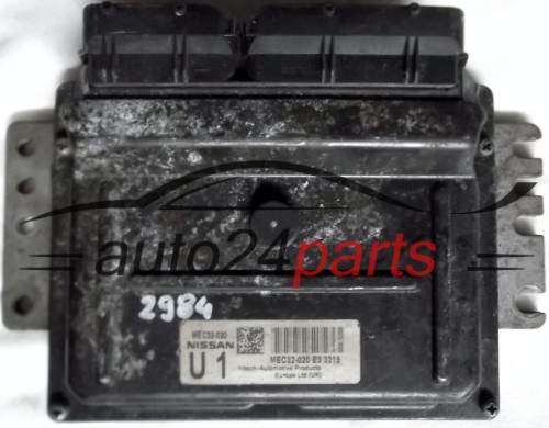 MOTORSTEUERGERÄT ECU STEUERGERÄT NISSAN MICRA K12 1.0 MEC32-020 U1 E3 3219 MEC32020