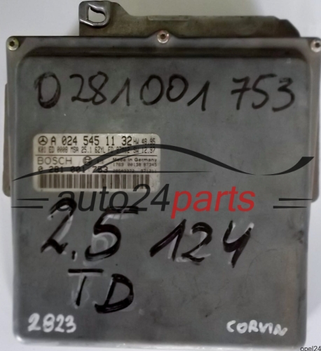 calculateur moteur pour mercedes w124 e300 3.0 td
