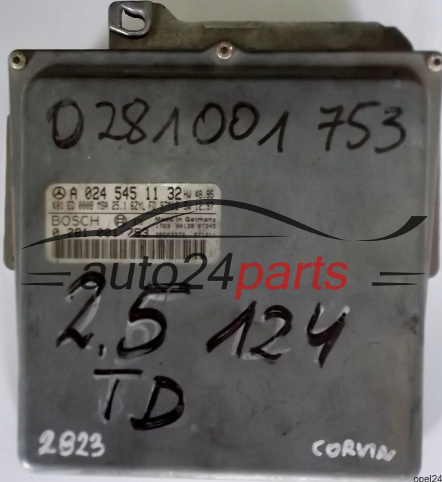 calculateur moteur pour mercedes w124 e300 3.0 td