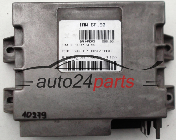 MOTORSTEUERGERÄT ECU STEUERGERAT FIAT CINQUECENTO 500 0.9, MAGNETI MARELLI IAW 6F.S0, IAW6FS0, 61602.054.01, 6160205401, 7780555