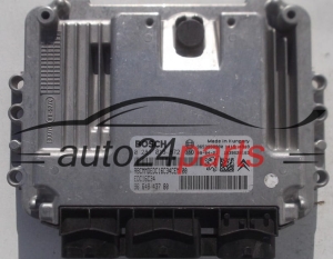 ECU ENGINE CONTROLLER CITROEN PEUGEOT 1.6 HDI BOSCH 0 281 013 872, 0281013872, 96 648 437 80, 9664843780, 9653958980, EDC16C34 