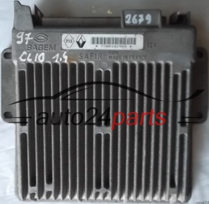 ECU CENTRALITA DE MOTOR RENAULT CLIO 1.2 21623426-8 A, 21623426-8A, 7700102989 HOM7700867277, HOM 7700867277 