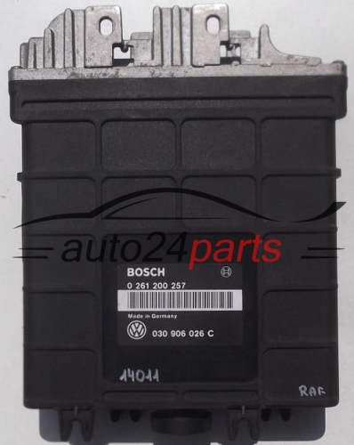 ECU CENTRALITA DE MOTOR  VOLKSWAGEN GOLF VENTO 1.4 BOSCH 0 261 200 257, 030 906 026 C