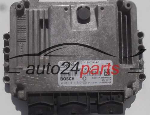 CALCULATEUR MOTEUR FORD 1.6 TDCI BOSCH 0 281 011 612, FoMoCo 5S61-12A650-AD