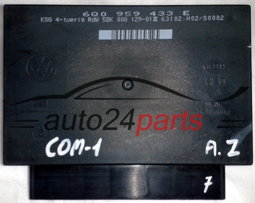 5DK 008 129-01 , 6Q0 959 433 E
