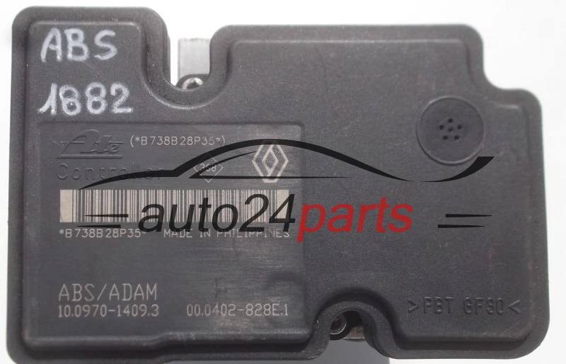 ABS POMPA I STEROWNIK RENAULT TWINGO 8200403322F, 44CT2AAY1, ATE 10020700594, 10.0970-1409.3