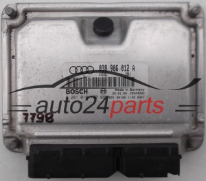 CALCULATEUR MOTEUR AUDI A3 1.9 TDI, BOSCH 0 281 010 120, BOSCH 0281010120, 038 906 012 A, 038906012A