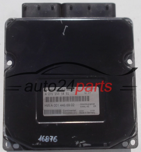 KOMPUTER STEROWNIK SILNIKA MERCEDES W203 CONTINENTAL 5WK90540 01, A 271 153 58 91, A2711535891, A 001 446 69 02, A0014466902