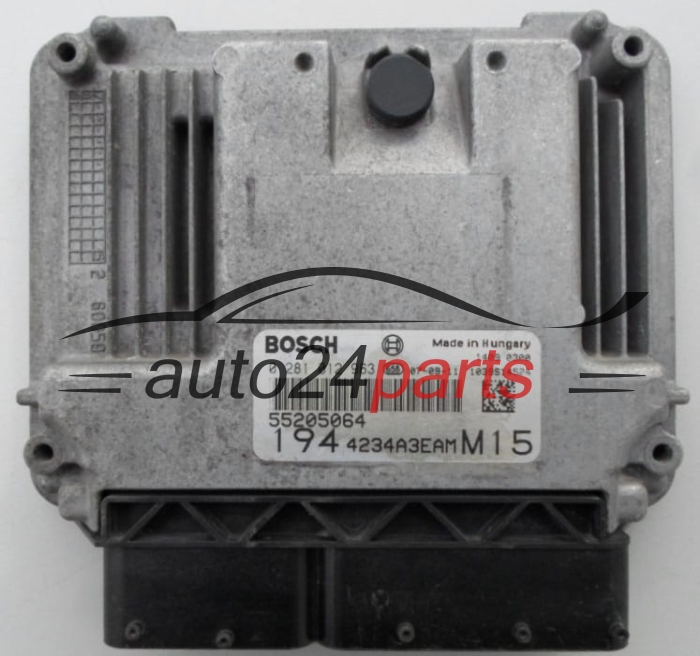 ECU CENTRALITA DE MOTOR FIAT CROMA 1.9 JTD BOSCH 0 281 012 963,  55205064