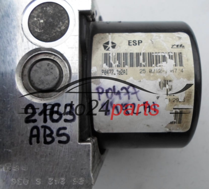 Αντλία αβς CHRYSLER 300C P04779492AI, ATE 25.0212-1567.4