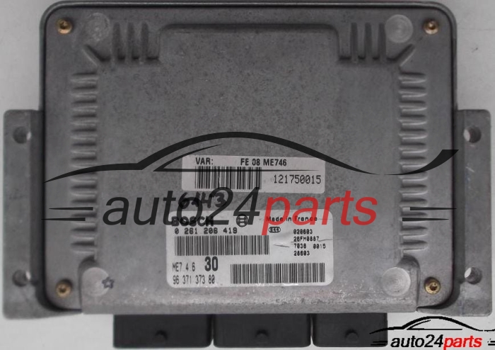 MOTORSTEUERGERÄT ECU STEUERGERAT CITROEN C5 3.0 V6 BOSCH 0261 206 419
