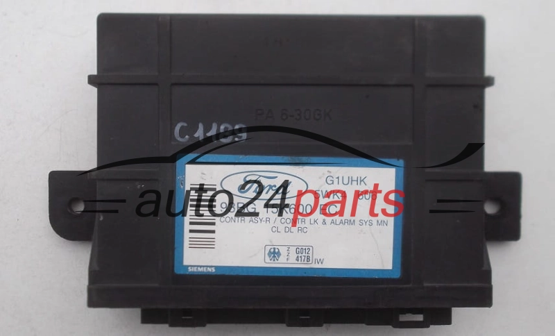 CENTRALKA MODUL STEROWNIK KOMFORTU FORD MONDEO SIEMENS 5WK4 606, 5WK4606, 93BG 15K600 EC, 93BG15K600EC 