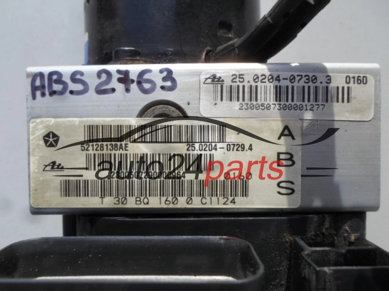 Αντλία αβς JEEP GRAND CHEROKEE 52128138AE, 25.0204-0729.4, 25020407294, 56027931AC, 25.0946-0226.3, 25094602263 