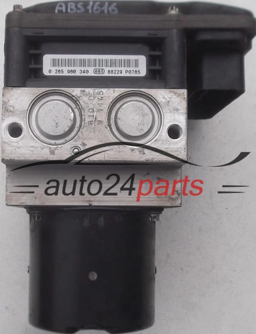 ABS CENTRALINA POMPA BMW BOSCH 0 265 250 292, 0265250292, 3451 6780126-02, 3451678012602, 0 265 960 340, 0265960340