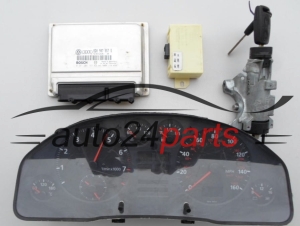 CENTRALINA DO MOTORE AUDI A4 1.8 BOSCH 0 261 204 182/183,  8D0 907 557 S
