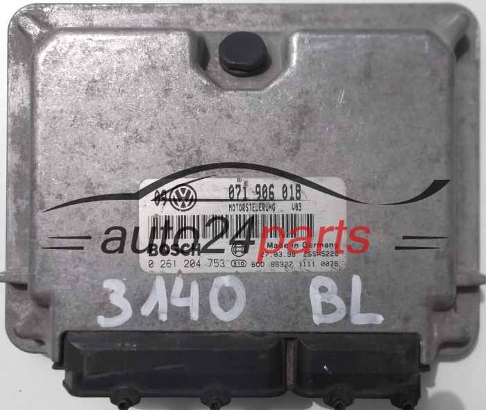CENTRALINA DO MOTORE VW VOLKSWAGEN GOLF 2,3 V5 VR5 071 906 018
