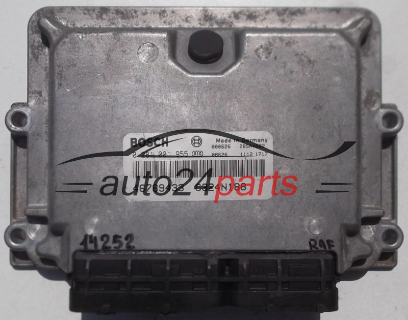KOMPUTER STEROWNIK SILNIKA FIAT PUNTO 1.9 JTD BOSCH 0281001955, 0 281 001 955, 46789433 C324N188 1039S06665 