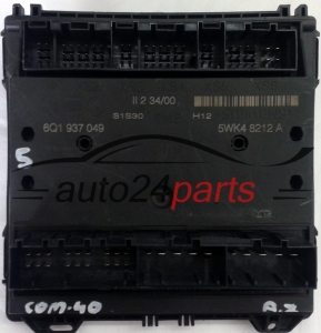 CENTRALITA DE CONFORT 6Q1937049, 6Q1 937 049 SIEMENS 5WK4 8212 A, 5WK48212A SKODA FABIA VW POLO