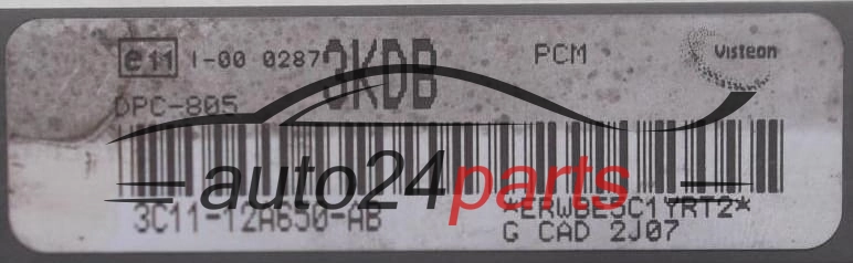 CENTRALINA MOTORE FORD TRANSIT 2.4 TDCI VISTEON 3C11-12A650-AB 3KDB