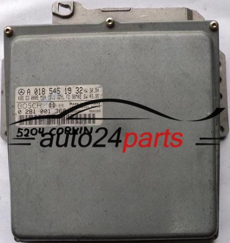 MERCEDES W202 C250 2.5TD BOSCH 0281001360, 0 281 001 360 A0185451932, 0185451932, A 018 545 19 32