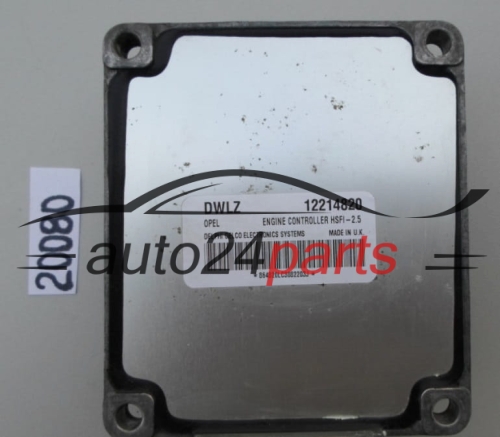 KOMPUTER STEROWNIK SILNIKA OPEL CORSA MERIVA DELPHI DELCO 12214820 DWLZ, 12214820DWLZ, HSFI-2.5 