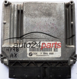 ECU ENGINE CONTROLLER BMW E60 520 2.0 D BOSCH 0281014238, 0 281 014 238, DDE 7 809 000, DDE7809000, 7809000, 1039S23979 